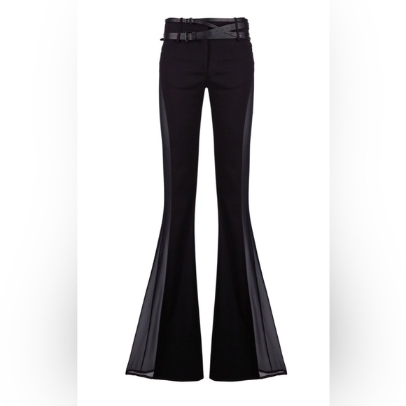 NWT Aniye Records Jail Flared Pants in Black, size 38/XS - Picture 9 of 10